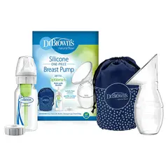 DR BROWNS - Extractor Manual De Silicona Recolector Leche
