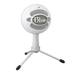 BLUE - Micrófono USB para Streaming Grabación Snowball - Blanco