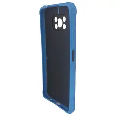GENERICO - Estuche Mate Rígido Antigolpes Para Xiaomi Poco X3 AZUL