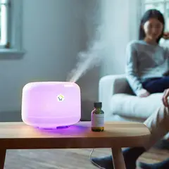 COMPRALOENCASA COM - Humidificador LED Ambientador Difusor Aromas Luminoso 886-2