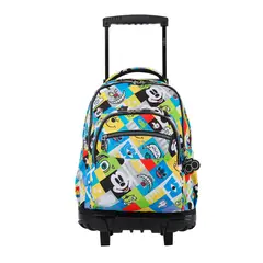 TOTTO - Morral Con Ruedas Niño Rue Bomper Renglon Disney 100 L blanco