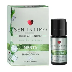 SEN INTIMO - Lubricante Sabor Menta Efecto Frio 30 Ml