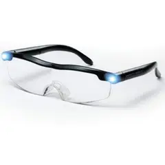 GENERICO - Gafas de lectura con lupa y luz led recargable accesorio lectura FK23D-60