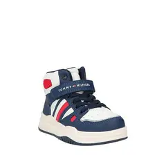 TOMMY HILFIGER - Tenis Altas De Velcro Para Niños