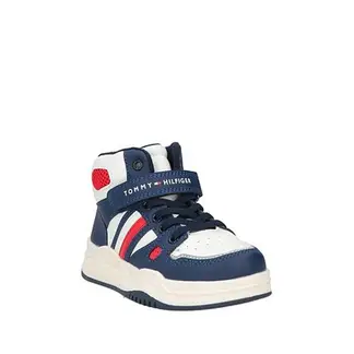 TOMMY HILFIGER - Tenis Altas De Velcro Para Niños