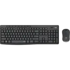 LOGITECH - Combo teclado y mouse mk295 inalambrico - silencioso