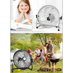 GENERICO - Ventilador solar con panel soporte