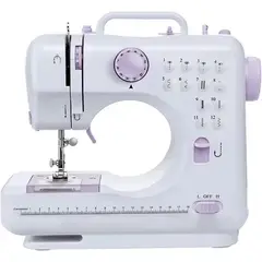 GENERICO - Maquina De Coser Portatil 12 Costuras 2 Cambios