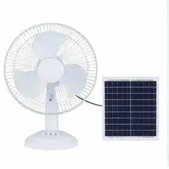 GENERICO - Ventilador de mesa con panel pequeño