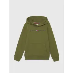 TOMMY HILFIGER - Buzo Verde Th Established Dual Gender Para Niño