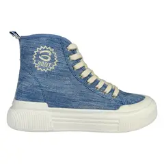CALZADO BONT - Tenis Botas para Mujer Azul Bont 304