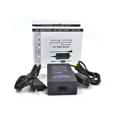 GENERICO - Cargador Adaptador Compatible Con Ps2 Play 2 Negro