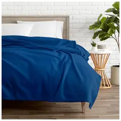 HAPPY BEAR - Cobija Para Obsequio Poliester Azul Rey Liso-