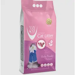 GENERICO - VAN CAT - Arena Súper Premium - Talco de Bebé -5Kg