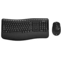 MICROSOFT - Combo Teclado Y Mouse Comfort 5050 - Con Descansa muñecas