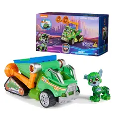 SPIN MASTER - Paw Patrol Carritos Mighty Pups Rocky Luces Y Sonidos