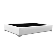 MAGIC CLASS - BASE CAMA PREMIUM TOP 120X190 ECOCUERO BLANCO