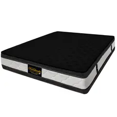 DORMILANDIA - Colchón Doble Resortado Marshall Negro 140x190.