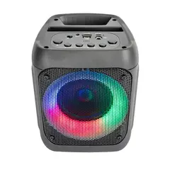 KALLEY - Parlante Bluetooth FM-USB-MicroSD-Auxiliar 3,5mm K-P5 5W Negro