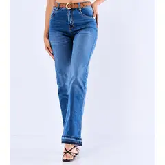 DEREK - Jean Para Mujer Bota Straight Con Proceso Derek_.