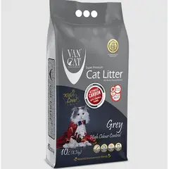 GENERICO - VAN CAT - Arena Súper Premium - Carbón Activado Gris 10 Lt