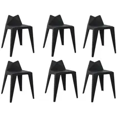 MOBLIHOUSE - Set X6 Silla De Comedor Victory Silla Auxiliar De Cocina Bar Ocio
