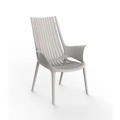 VONDOM - POLTRONAS IBIZA ECRU EN POLIPROPILENO