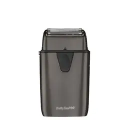 BABYLISS - Afeitadora Metalica Doble Cuchilla Gun Metal Uvfoil Babylisspro