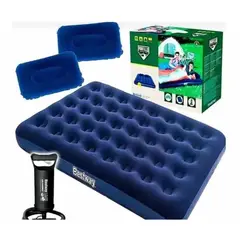 GENERICO - Colchon inflable practico manual