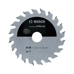 BOSCH - DISCO SIERRA PARA MADERA 80MM X 20DT STANDARD