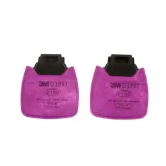 3M - FILTRO P100 PARA PARTICULAS SECURE CLICK D3091 PAR