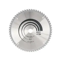 BOSCH - DISCO SIERRA MADERA 12" X 60DT EJE 5/8" OPTILINE