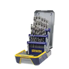 IRWIN - BROCAS PARA METAL AR 1/16"A 1/2" JUEGO 29PZS M-2