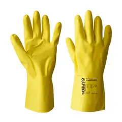 STEELPRO - GUANTE ELASTOSAFE 13" T-8 NOVA AMARILLO (2 UNDS)