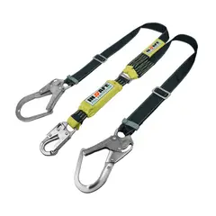INSAFE - ESLINGA EN Y CON AMORTIGUADOR EN KEVLAR REGUÑABLE