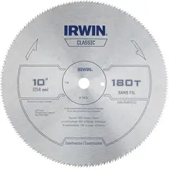 IRWIN - DISCO SIERRA PARA TRIPLEX 10" X 180TPI EJE 5/8