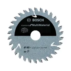 BOSCH - DISCO SIERRA MULTIMATERIAL 85MM X 30DT STANDARD