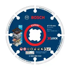 BOSCH - DISCO DIAMANTADO CORTE METAL 4.5"