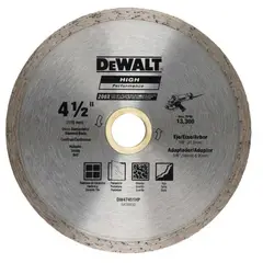 DEWALT - DISCO DIAMANTADO DE 4.1/2" CONTINUO