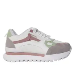 ZAVATTY - Tenis para mujer TA946 TALCO X VERDE PISTACHO