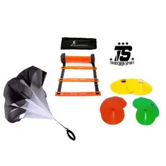 GENERICO - Paracaídas De Resistencia + Escalera De Agilidad Set Sport
