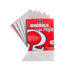 ABRACOL - LIJA MADERA EN SECO ROJA G-320 (3 UNDS)