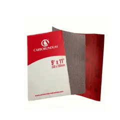 CARBORUNDUM - LIJA PREMIER RED GR-320  9" X 11" (3 UNDS)