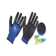 ZUBI OLA - GUANTE POLIESTER RECUBIERTO POLIURETANO AZUL T-9 (2 UNDS)
