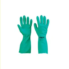 STEELPRO - GUANTE NITRILSAFE NITRILO VERDE 13"T-9 ESPE 15Mil