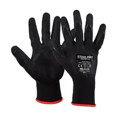 STEELPRO - GUANTE MULTIFLEX POLIESTER NITRILO SANDY T-XS