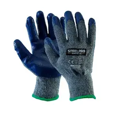 STEELPRO - GUANTE MULTIFLEX LATEX ECO GRIS T-S