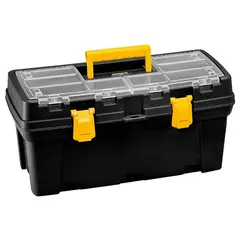 RIMAX - CAJA PLASTICA PARA HERRAMIENTAS 20" NEGRA C/PLASTI