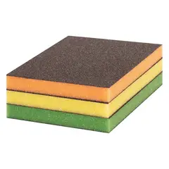 BOSCH - ESPONJA ABRAS MEDIO-FINO-SUPERFINO JGO 3PZ EXPERT