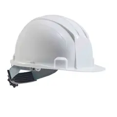 STEELPRO - CASCO BLANCO ECO TIPO I CLASE E CON RACHET